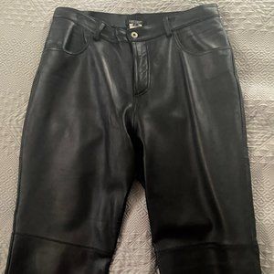 Karen Kane leather jeans